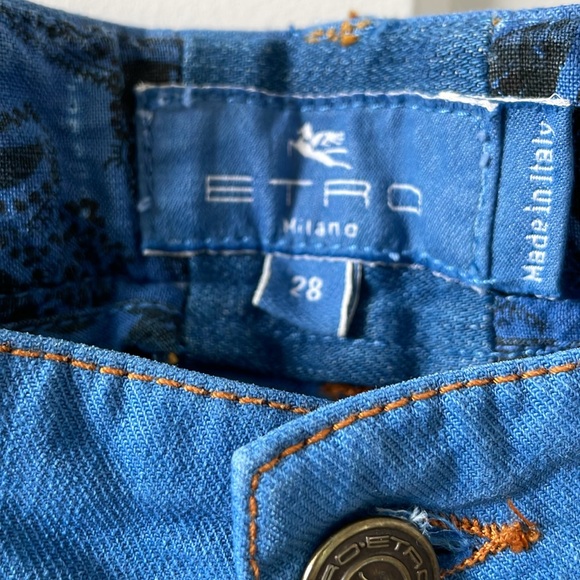 Etro Light Blue Jeans - Picture 7 of 12
